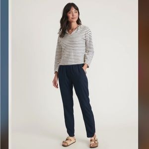 Marine Layer Re-Spun Allison Pant in Navy - XS Petite